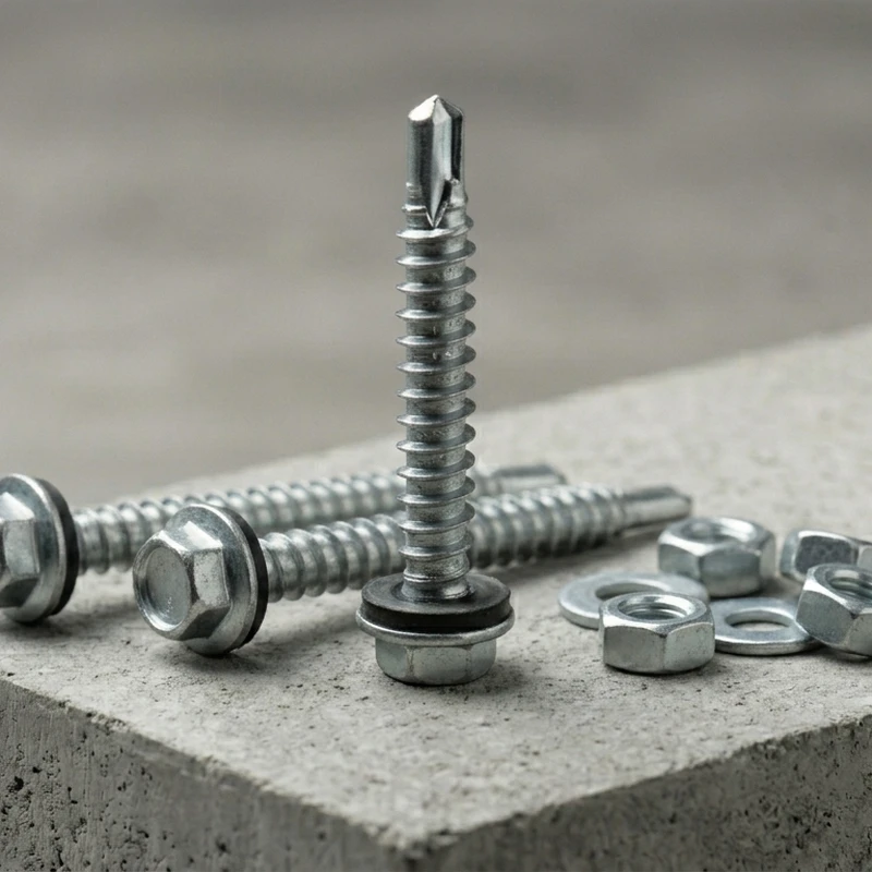 Self-Drilling Screws - 4.2-6.3mm × 19-150mm - TradeGo Fasteners Manufacturer